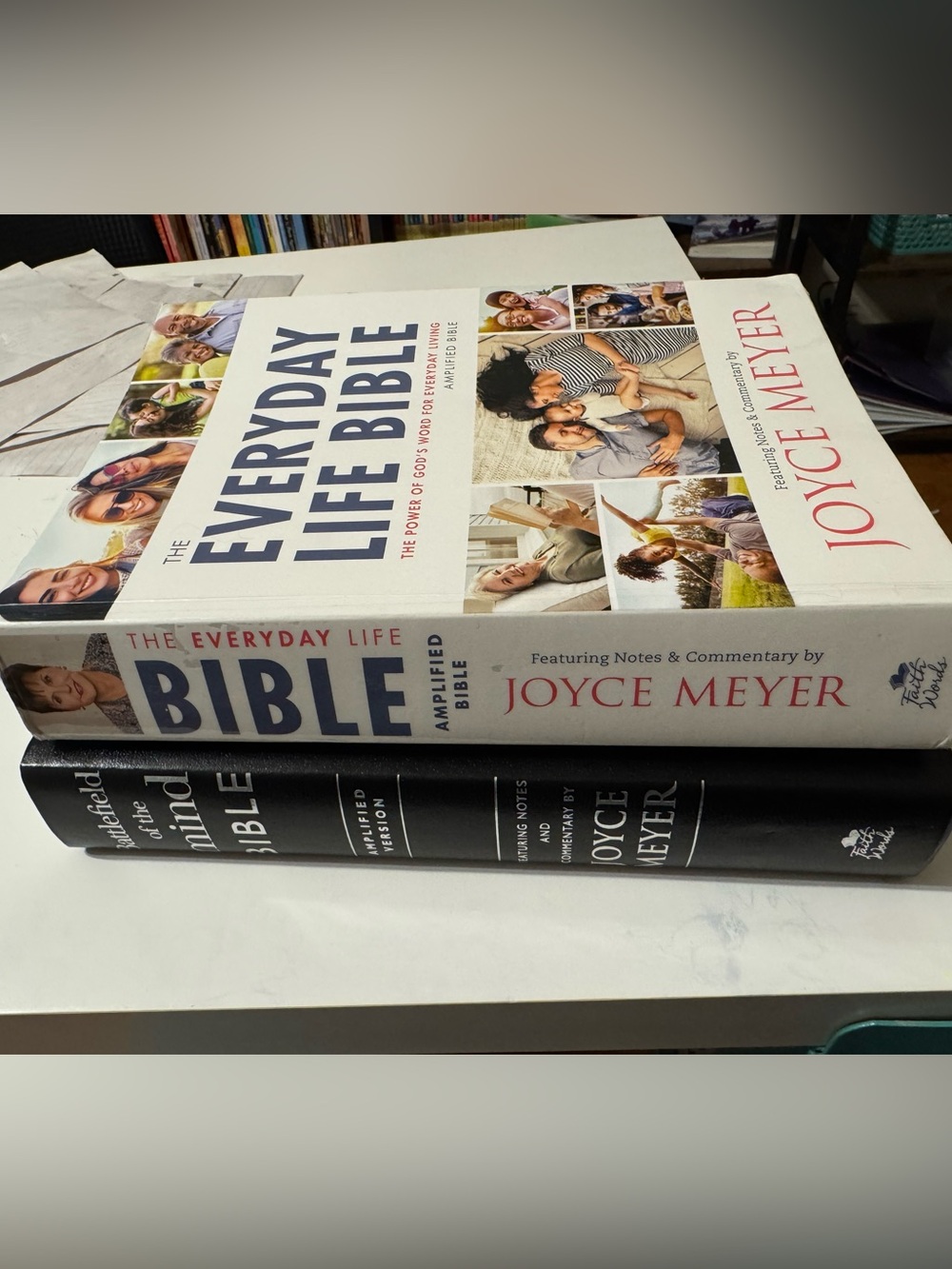 Joyce Meyer Everyday Life Bible & Battlefield of the Mind Bible Bundle